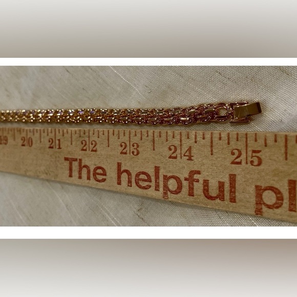 Bismark 25”/8mm Chain  gold plated 18K  NWOT - Picture 6 of 16